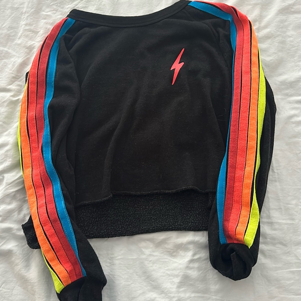 Cropped Aviator Nation Crew size small